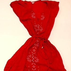 American Eagle red dress